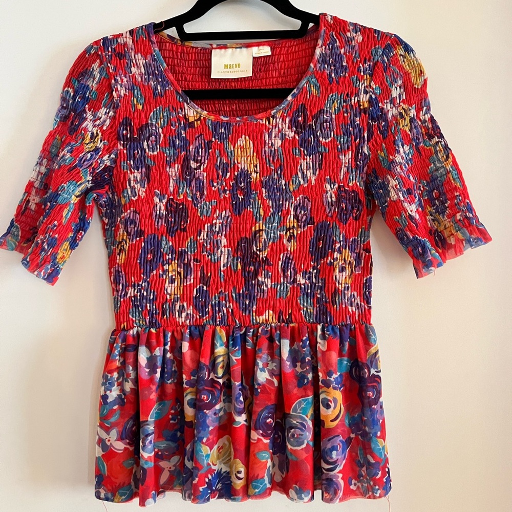 Maeve top from anthologie